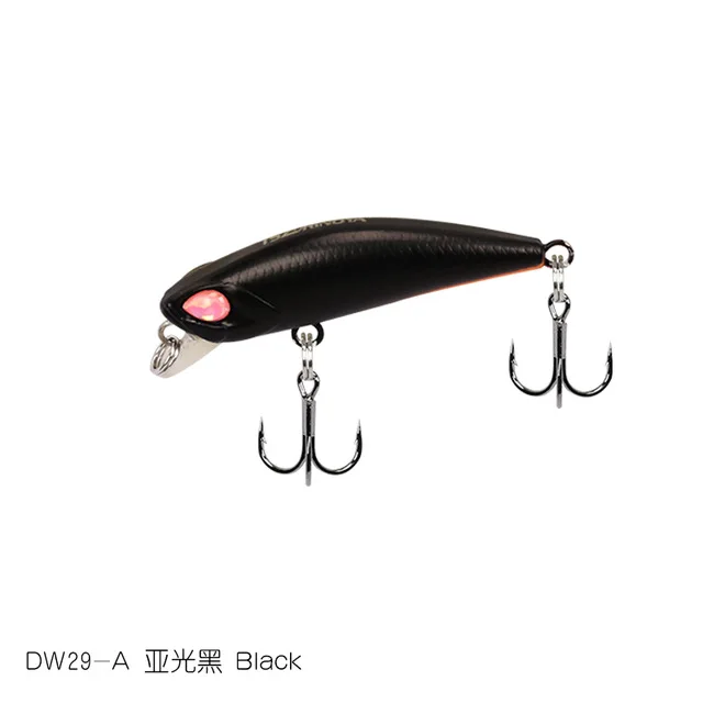 TSURINOYA DW29 мини приманка гольян 42 мм 2,8 г рыболовные жесткие приманки с подвижными стальными шариками Реалистичные 3D рыбные глаза - Цвет: DW29 A