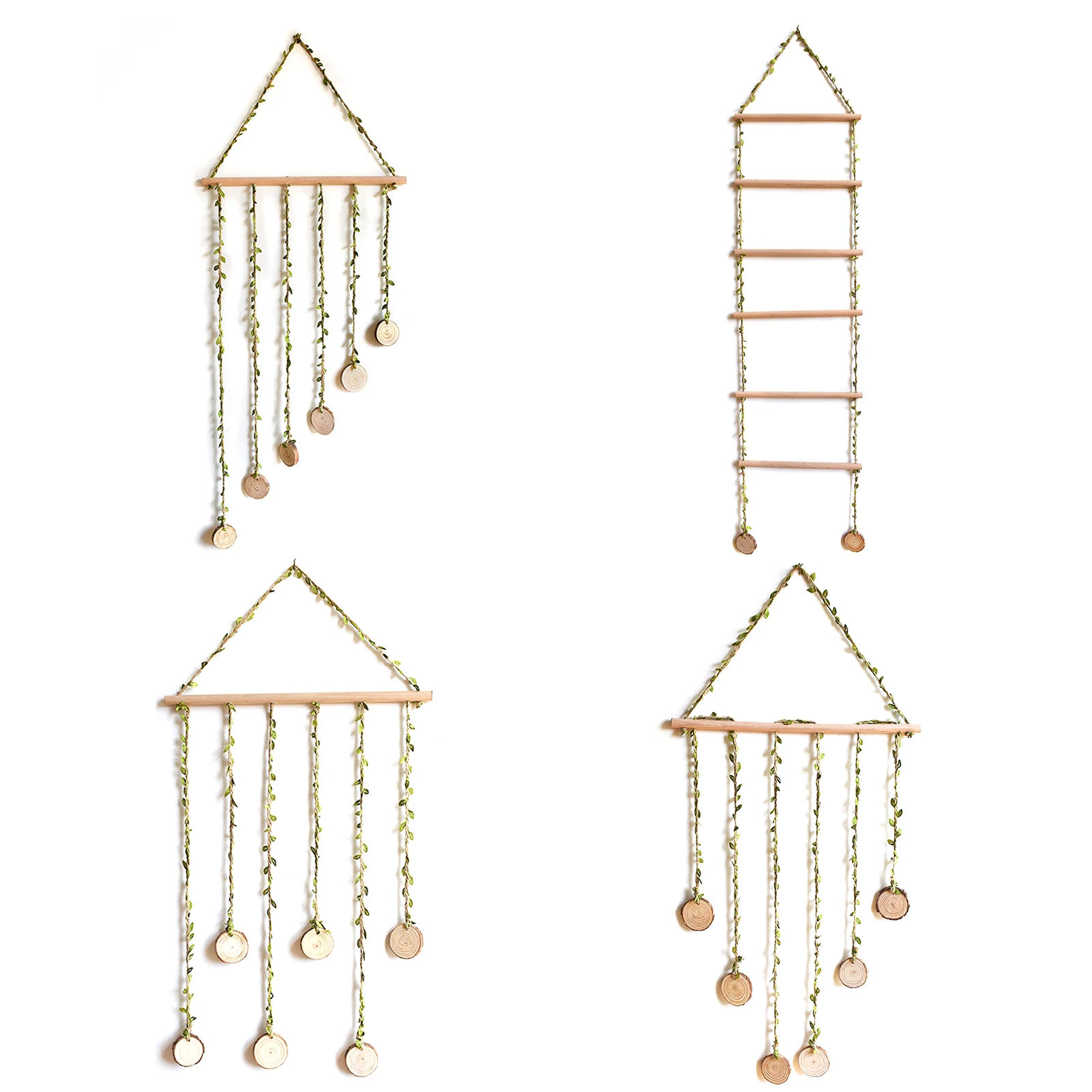 

Деревянная подвесная веревка премиум-класса, настенные плавающие полки, цветочный горшок, стеллажи для рукоделия