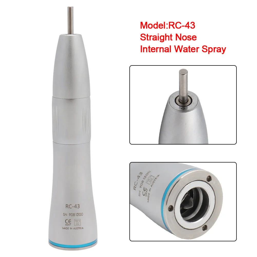 Стоматологический внутренний наконечник с прямым носом низкоскоростной водяной