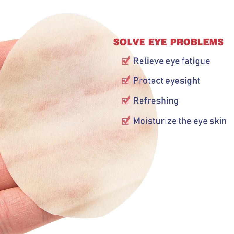 10 шт. пластырь для глаз 100% натуральная китайская травяная маска снимает