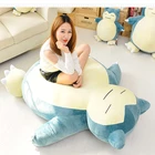 Большой Размеры плюшевая игрушка снорлакс аниме Snorlax медведь мягкие мультфильм подушки Kawaii Плюшевые куклы Подарки для детей