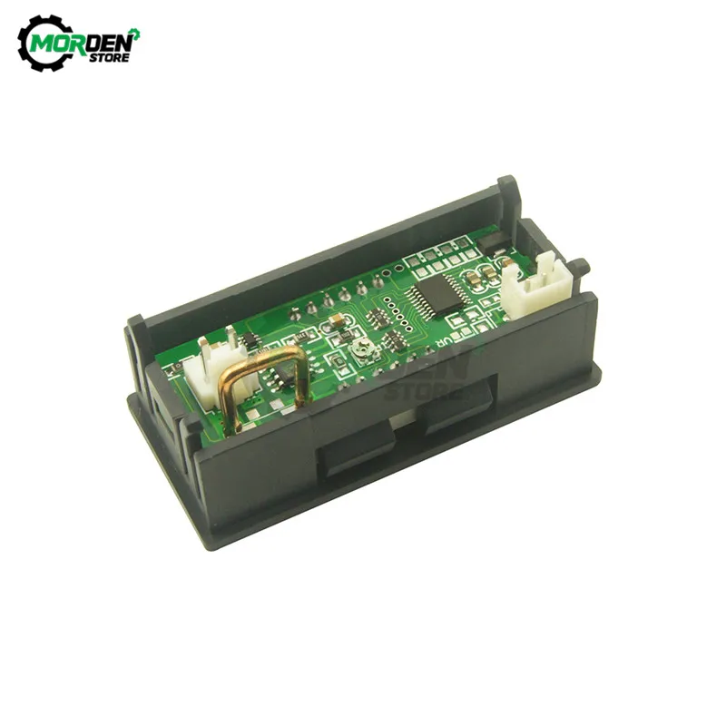 Цифровой светодиодный вольтметр LED амперметр с 4 цифрами 0 56 дюйма 10 А|Измерители