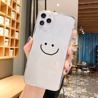 for one plus 7 pro 6t 6 5t 5 3 case soft tpu print simple smile clear cover shell phone cases