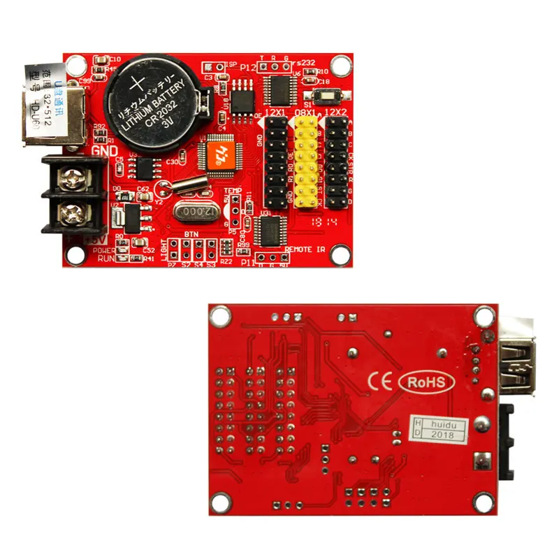 Huidu HD U60 одноцветный светодиодный контроллер электрическая вывеска новый дизайн 1