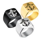 Персонализированные в стиле хип-хоп имя кольцо индивидуально выгравироанные надписи на имя Кольца из нержавейки Тотем очаровательное кольцо ювелирное изделие в подарок для Для мужчин, кольцо, кольцо из нержавеющей стали