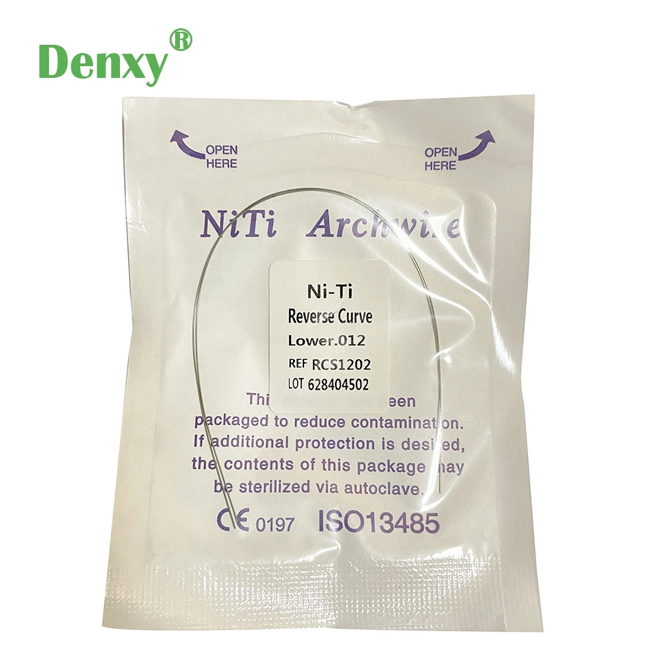 Стоматологическая Ортодонтическая изогнутая архивная проволока Denxy круглые