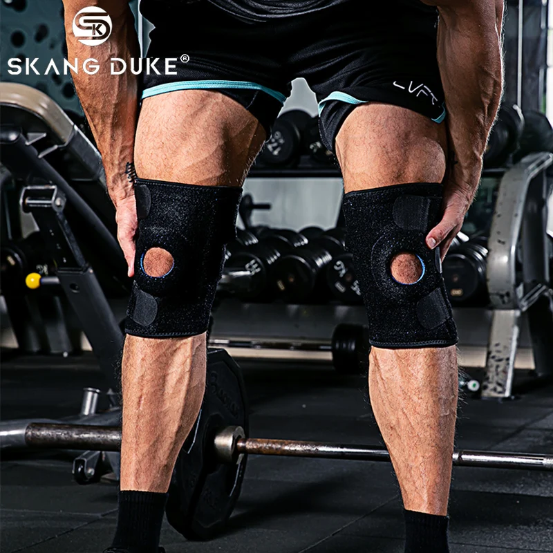 1 шт. наколенник 4 пружинных петли профессиональный спортивный защитный