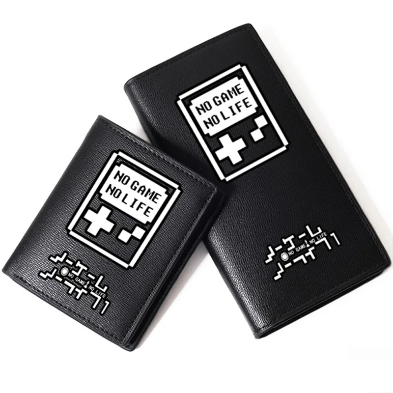 Высокое качество аниме без игры жизни PU кожаный женский длинный кошелек Carteira