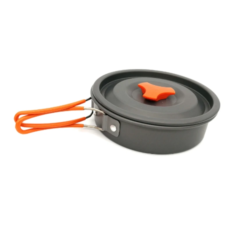 

Outdoor Supplies Camping Picnic Portable Cookware Pot Set Combination Cookware
