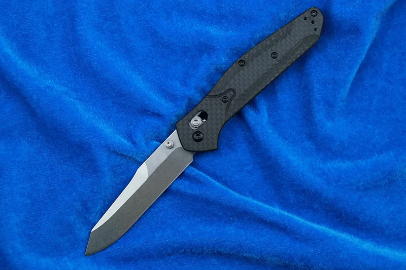 Новинка 940 ручка из углеродного волокна mark s90v стальное лезвие медная шайба