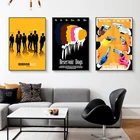 Холст с изображением собак водохранилища, ВИНТАЖНЫЙ ПЛАКАТ, принт, классический фильм, настенное искусство, холст, живопись, скандинавские принты для декора гостиной