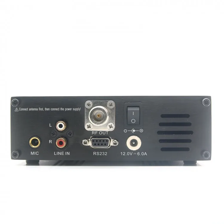 

12V CZE-T251 0-25W 87-108MHz Wireless Stereo PLL Broadcast Station FM Transmitter