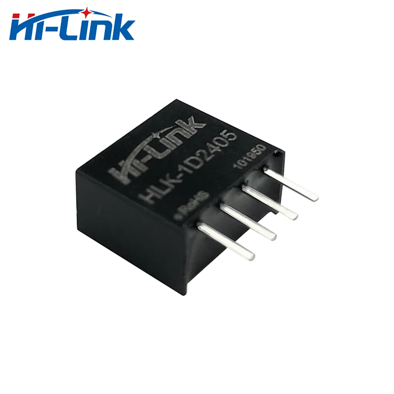 Бесплатная доставка 20 шт./лот 24 В до 5 200mA HLK-1D2405 1 Вт понижающего Модуль