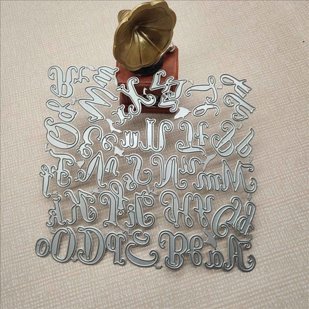 

Alphabet Letter Craft Metal Cutting Dies Stencils For DIY Scrapbooking Decorative Embossing Handcraft Die Cutting Template