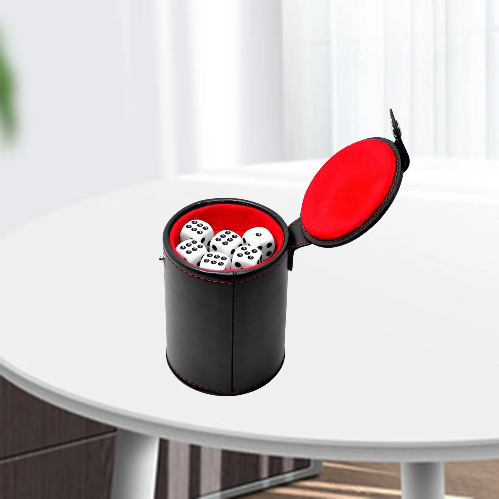 Новые двухслойные чашки для игральных костей черные коричневые фланелевые кости