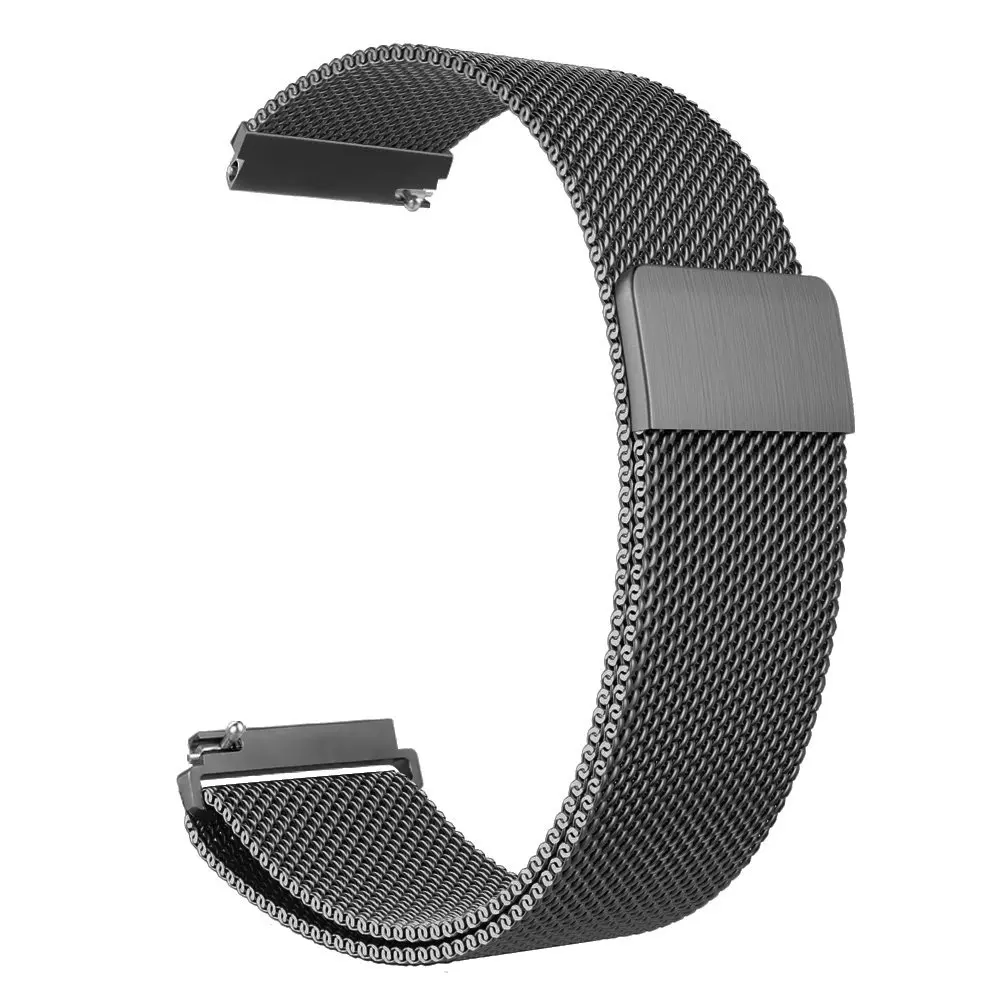 20 мм для Huami Amazfit Bip ремешки Миланская петля ремешки сменный ремешок браслет для Huami Amazfit Bip BIT PACE Lite Молодежные часы - Цвет ремешка: Gray