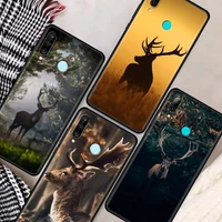 Deer Hunting Camo Cell Phone Case for Huawei smart 2019 P30 P40 P20 Mate Lite Pro Mobile Phones Cover Coque