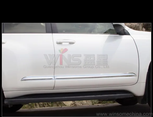 Для Toyota Land Cruiser Prado LC150 150 2010- хромированный корпус боковое формовочное покрытие отделка автомобиля внедорожник Стайлинг тюнинг аксессуар