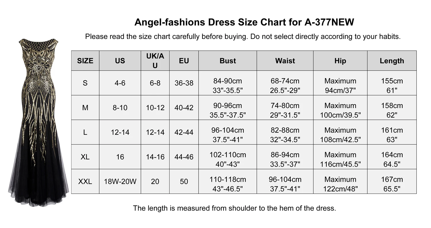 Angel-Fashion, женские вечерние платья, Длинные вечерние платья, элегантное винтажное платье с блестками, 1920S Flapper, платья 377