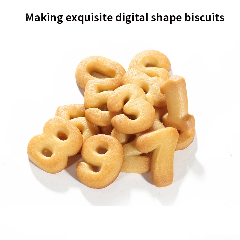 9 шт./компл. Подрезка для печенья в форме цифр 3D украшение торта инструменты