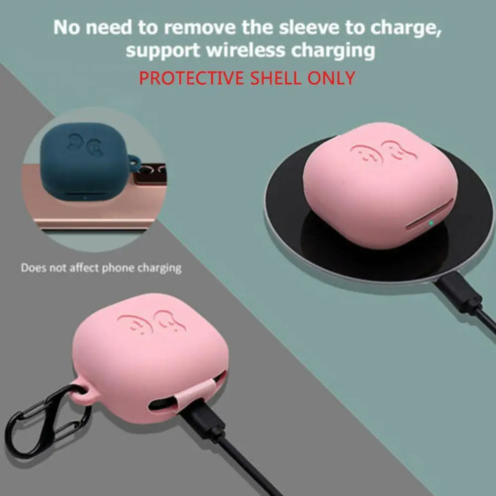 

For Samsung Galaxy Buds Pro Case Soft Silicone Buds Accessories Anti-drop Earphone Protector Shockproof Pro For Samsung Cas U0H0