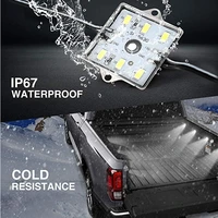 8pcs waterproof lighting spare lamp fit for nissan np300 all truck type universal trunk light white led lighting