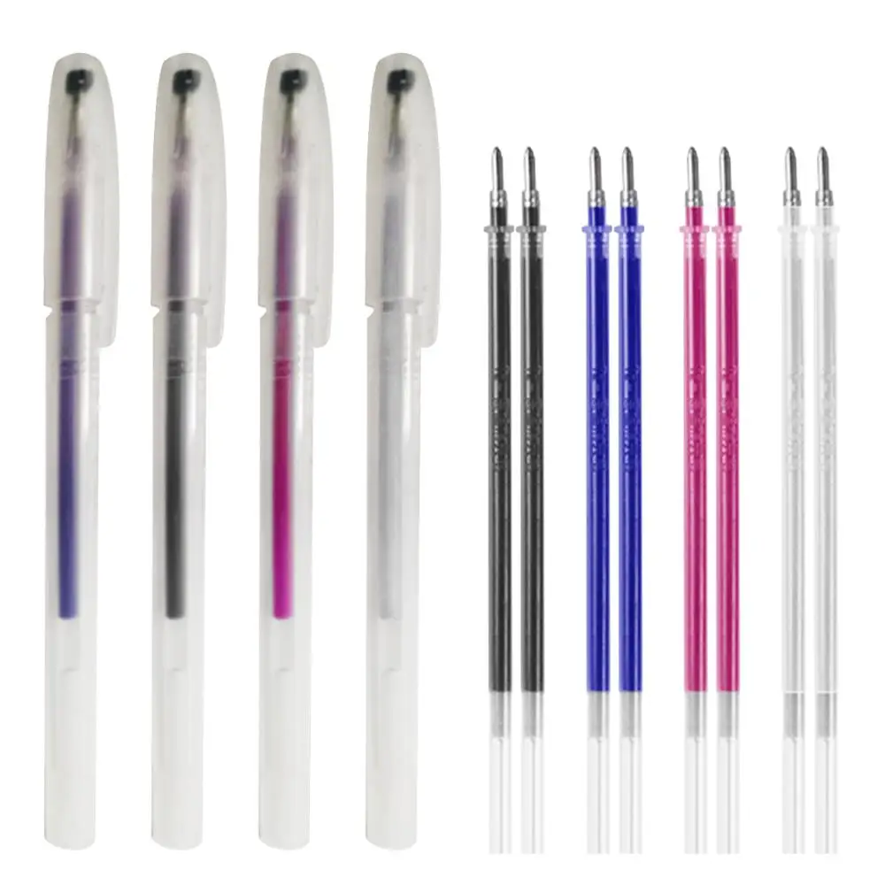 4 шт. Термические стираемые ручки для шитья с 8 стержнями пошива квилтинга