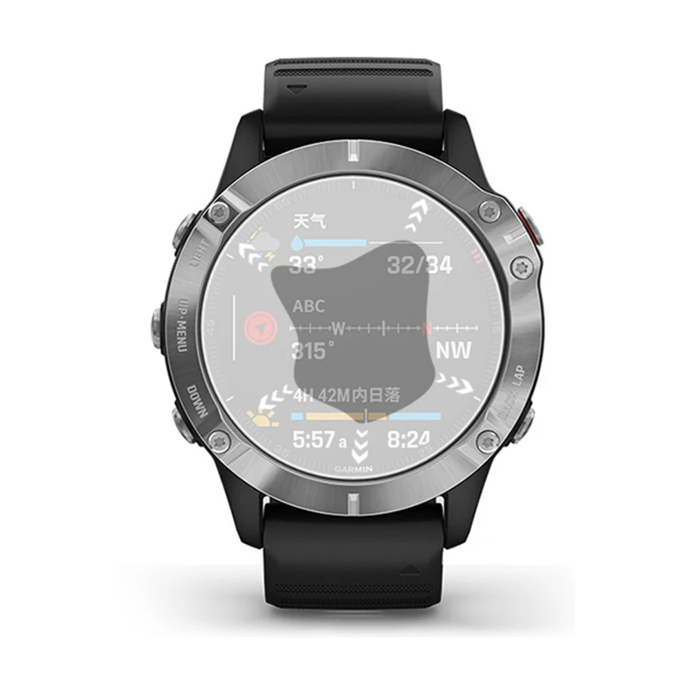 Защитный кожаный чехол для наручных gps-часов Garmin Fenix 5x, 5S Plus/iPhone 6 S/6X6 Pro ультрачеткое закаленное защитный из стеклянной пленки Премиум Экран протектор смотреть фильм