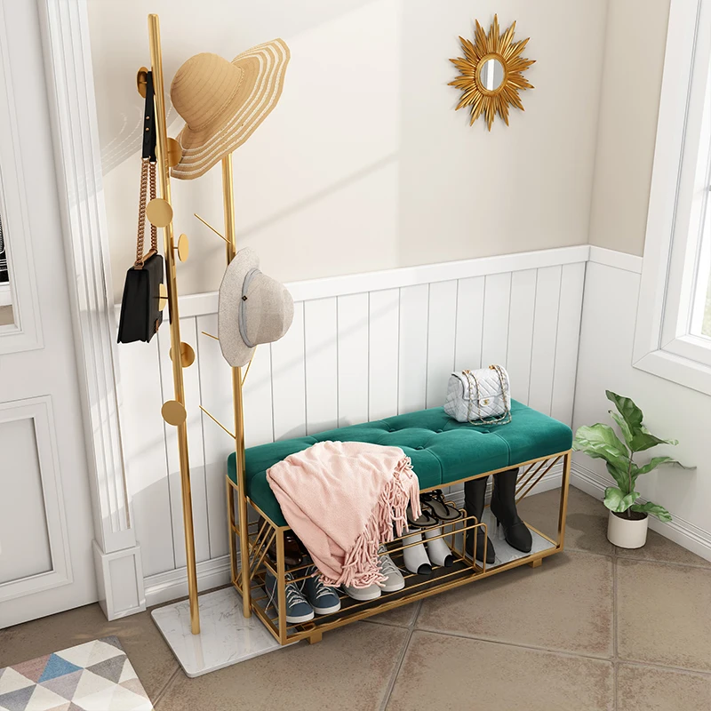 Скандинавский стул для обуви домашний вход крыльцо шкаф хранения кровать диван