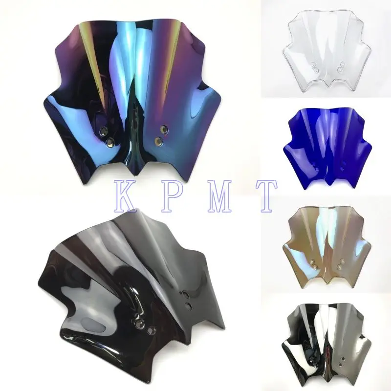 Ветровое стекло для DUKE KTM 390 200 125 2012 Черное двойное пузырьковое 2013 2014 2016 2015 KTM390 KTM200