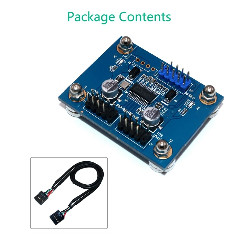 3 портовый USB 2 0 концентратор модуль с netic Base 180 ° в для рабочего стола клавиатуры