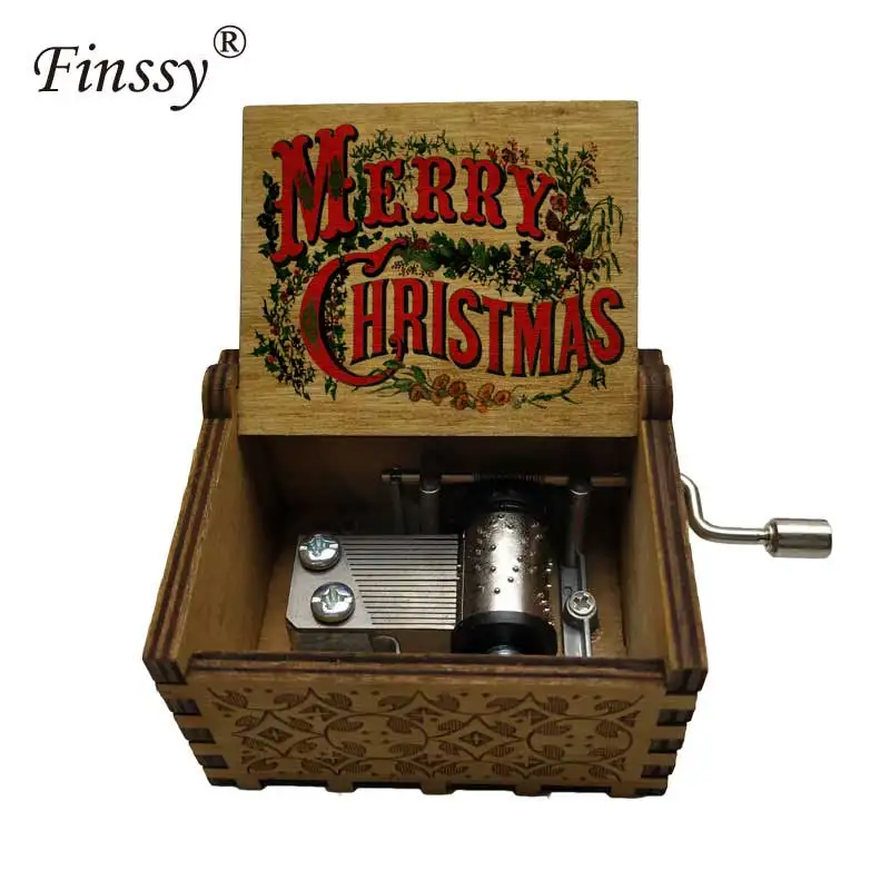21 разная модель творческий деревянная музыкальная шкатулка ретро Деревянная
