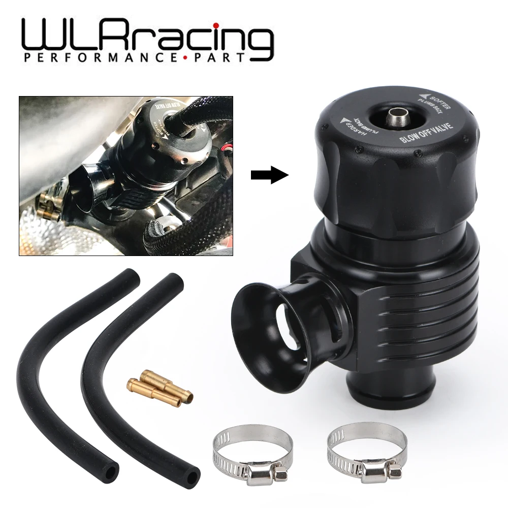 WLR RACING черный 50/50 Recirc клапан и для сброса Bov предохранительный AUDI A3 S3 A4 A6 A8 S4 TT 1 8 20v