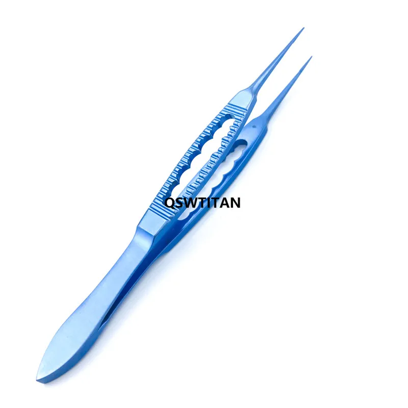 Титановый прямой фэтшнер пинцет конъективы зубной 108 мм длинный