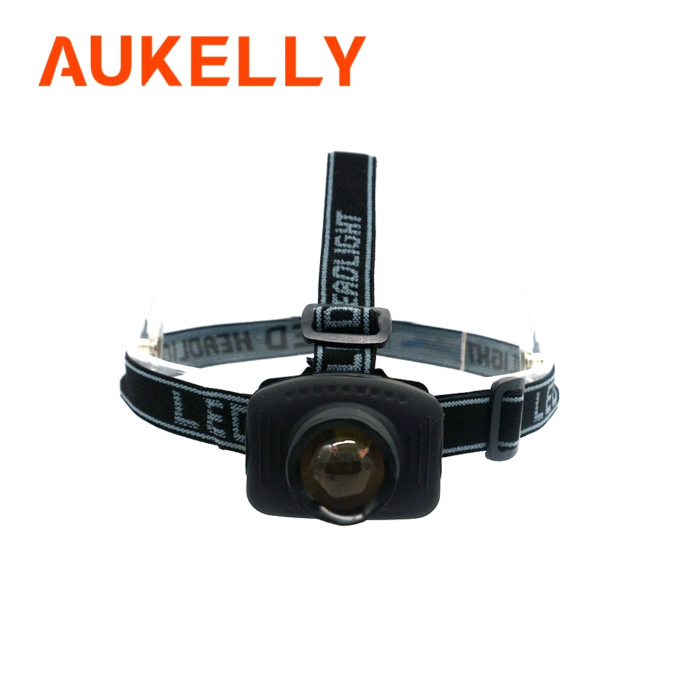 Портативный супер яркий налобный мини фонарь Aukelly 3 режима светодиодный