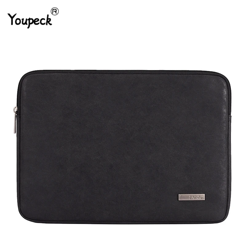 Водонепроницаемый чехол для ноутбука 14 дюймов из ПУ кожи Macbook Air 13 сумка 15 6 дюйма