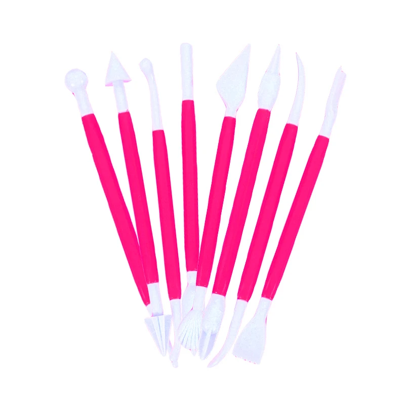 Набор для гравировки 8 шт. украшения торта цветов инструмент поделок из сахара |