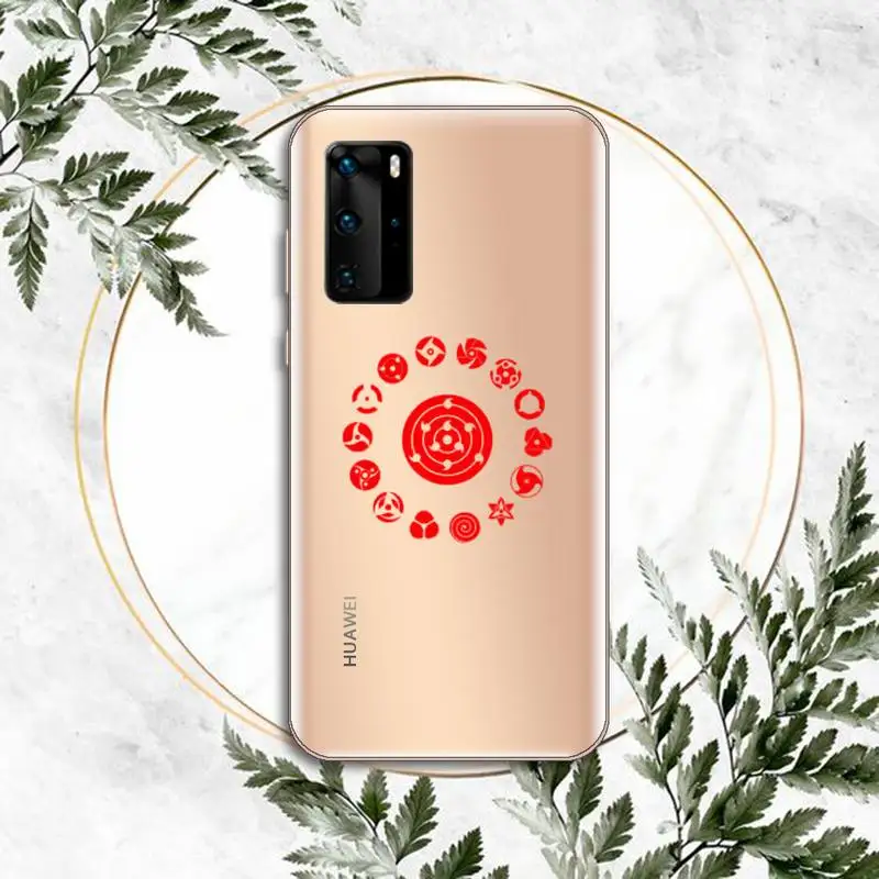 

Naruto logo sign Phone Case Transparent for huawei honor P 40 30 20 lite Pro 10 i 8 9 x p smart 2019