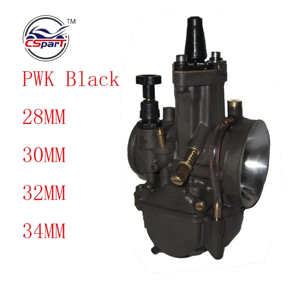 Фото Карбюратор Racing PWK Black 28 30 32 34 28 мм 30 мм 32 мм 34 мм с гидроабразивной струей для мотоцикла Keihin Koso OKO ATV №2