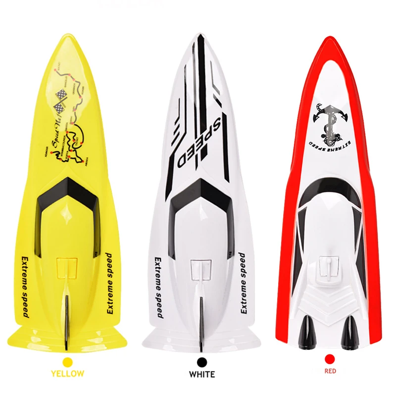 

Children's 2.4GHz remote control racing boat remote control boat high-speed boat powerful system fluid design outdoor toy HC100