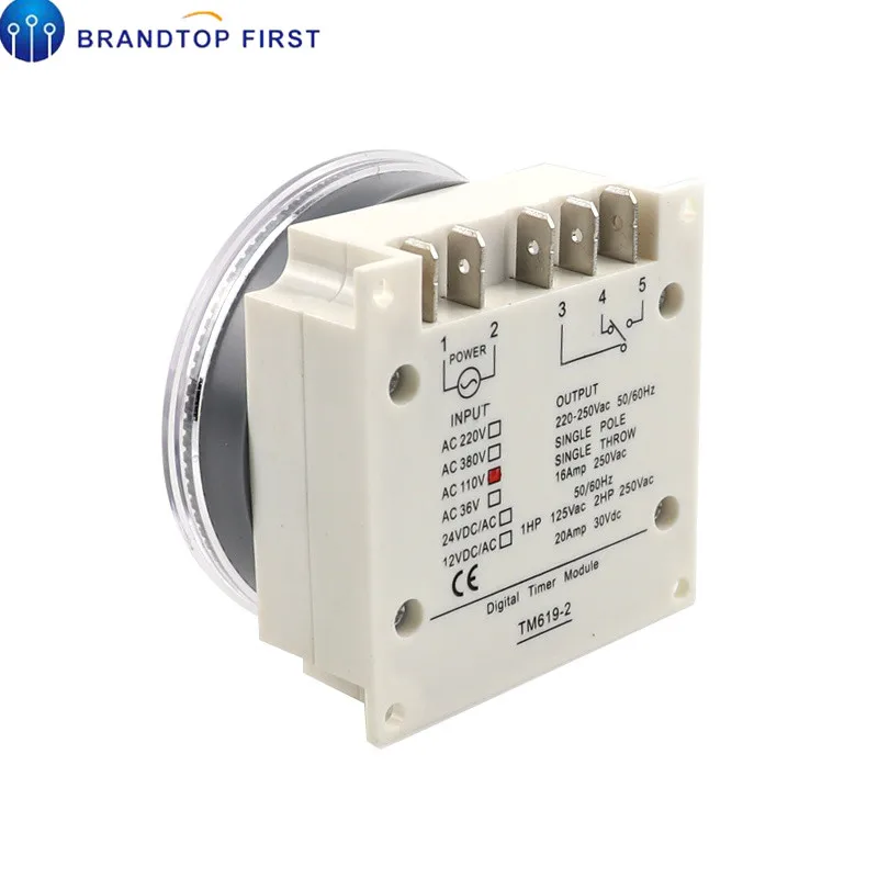Digital Timer Switch TM619 12v 24v 110v 220V 16A Weekly Programmable Time Relay LCD Hour Minute Count | Обустройство дома