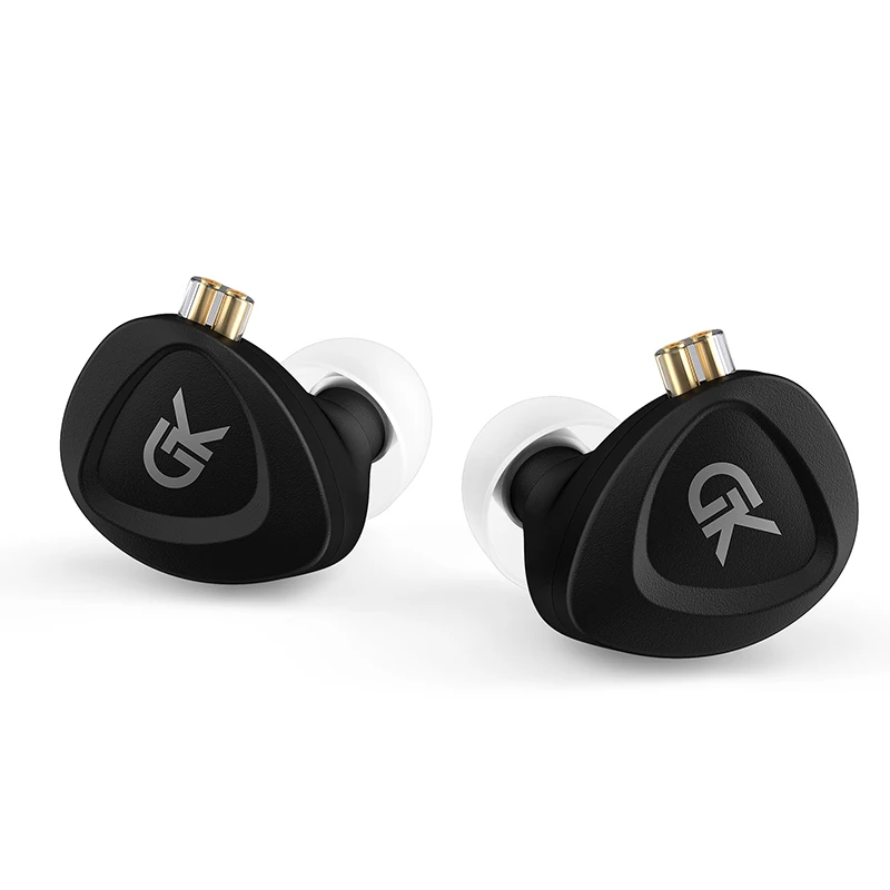 

GK GSE Metal Earphone 4BA+1DD Hybrid Technology In-Ear Headset With Microphone HiFi Sport Music DJ Monitor Wired Headphones