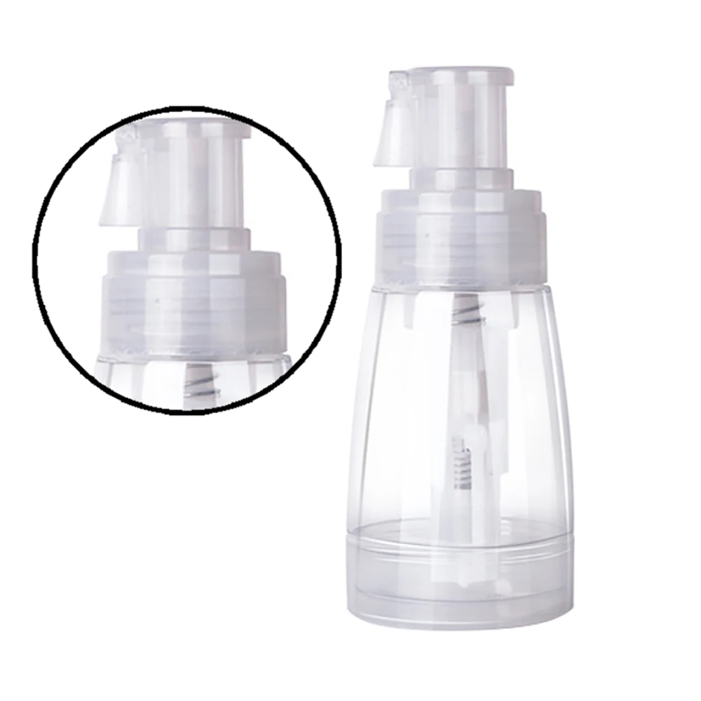 200 мл пустая многоразовая блестящая Порошковая бутылка-спрей с Блокирующей