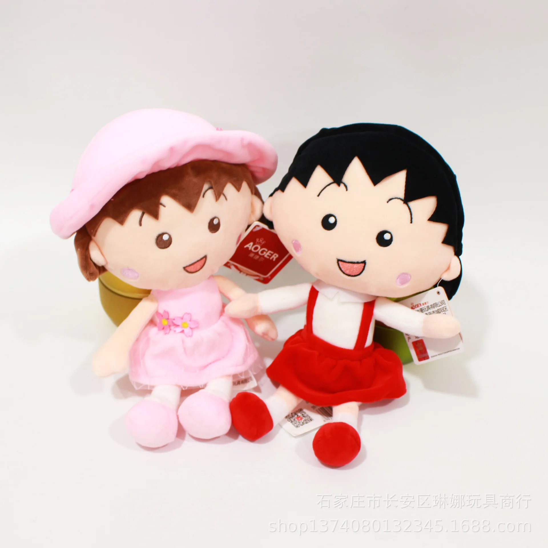 

Cute Doll Chibi Maruko Plush Toy Pillow Rag Doll Wholesale Christmas Decoration Action Collection PP Cotton 2021 Pop Fashion