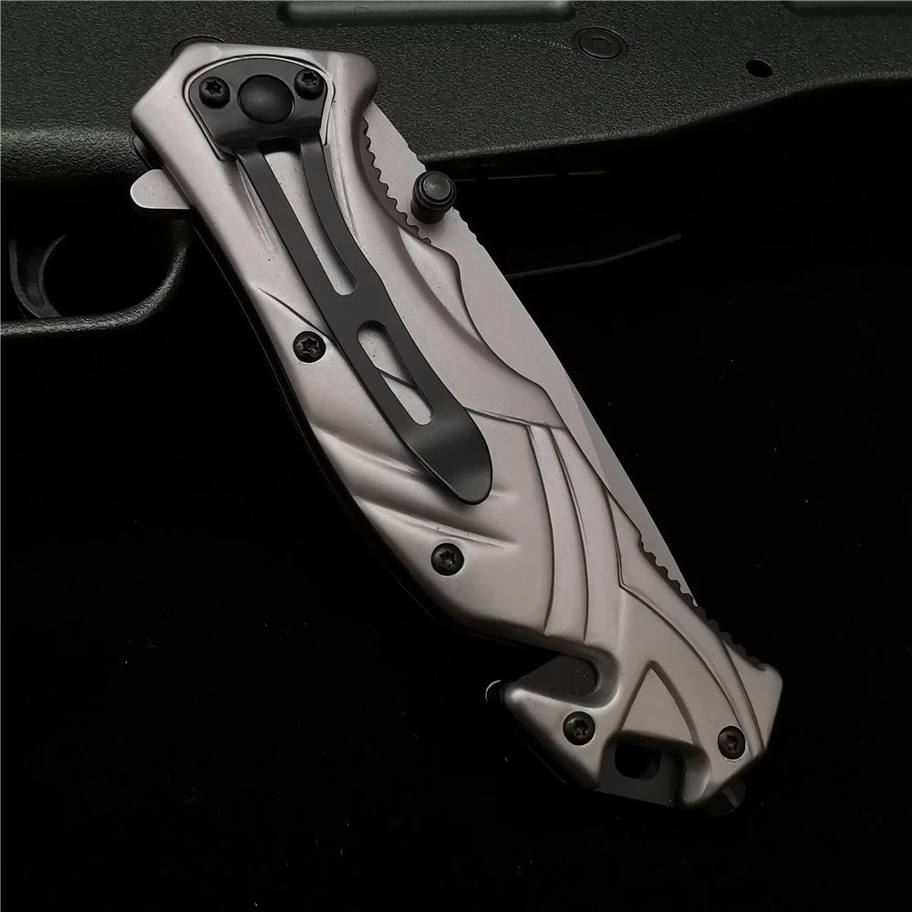 Складной нож 21 см (8 2 дюйма) 58HRC карманные ножи с резаком для труб портативный