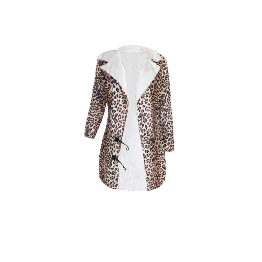 Женское зимнее длинное теплое пальто с отложным воротником и длинным