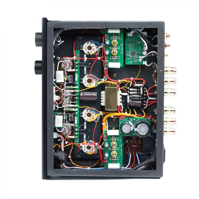 Douk аудио Hi-end Bluetooth стерео интегрированный KT88 Push-Pull вакуумный ламповый усилитель HiFi усилитель для наушников
