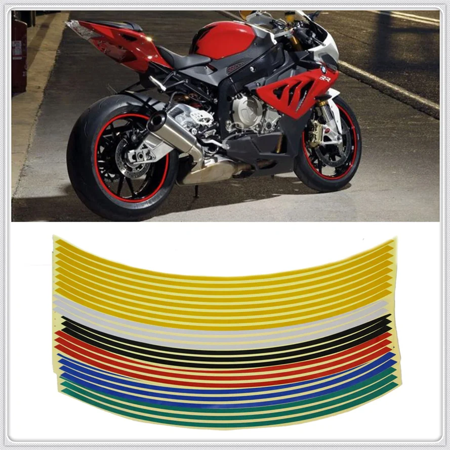 

2022 Светоотражающая наклейка на обод мотоцикла 17 '/18' колесо для SUZUKI SFV650 GLADIUS SV650 TL1000S 600 750 KATANA