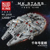 mould king 21026 ultimate collector series millennium falke spaceship compatible with 75192 building block destroyer model toys