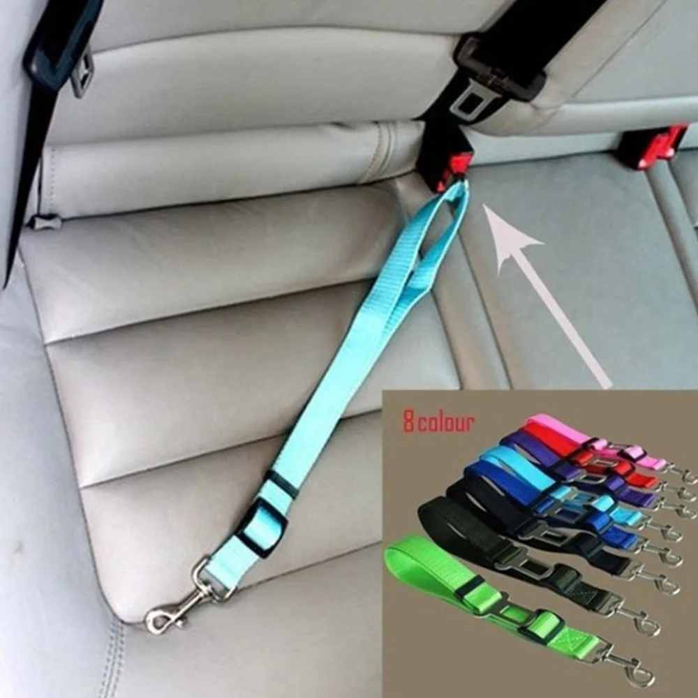 Автомобильный ремень безопасности для питомца собаки кошки регулируемый